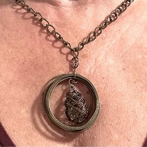 Bronze Metal Necklace